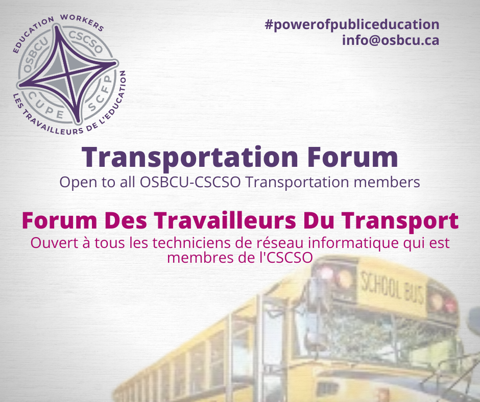 Transportation Classification Forum